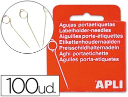 [431] AGUJAS PORTAETIQUETAS -CAJA DE 100