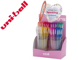 [789073000] BOLIGRAFO UNI BALL UM-120 SIGNO 0,7 MM TINTA GEL EXPOSITOR DE 48 COLORES CON PURPURINA