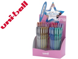 [789057000] BOLIGRAFO UNI BALL UM-120 SIGNO 0,7 MM TINTA GEL EXPOSITOR DE 48 COLORES METALIZADOS