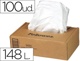 [36054] BOLSA DE RESIDUOS FELLOWES PARA DESTRUCTORA DE DOCUMENTOSCAJA CON 50 UND. PARA PS220 220C/320/320CC