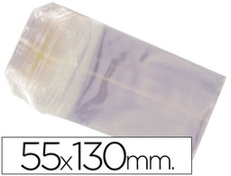 [BS55130SINSOLAPA] BOLSA CELOFAN 55X130 MM PAQUETE 100 UNIDADES