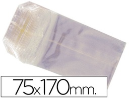 [BS75170SINSOLAPA] BOLSA CELOFAN 75X170 MM PAQUETE 100 UNIDADES
