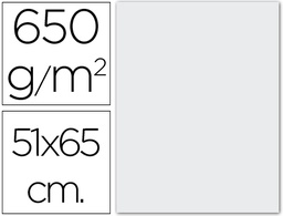 [108 KILOS] CARTULINA EXTRA BLANCA 650 GR 51X65 CM UNIDAD