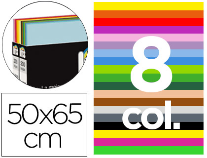 [C200004696] CARTULINA GUARRO 50X65 CONTENIDO \"A\"- EXPOSITOR SOBREMESA