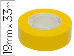 [12274] CINTA ADHESIVA APLI 33 MT X 19 MM COLOR AMARILLO