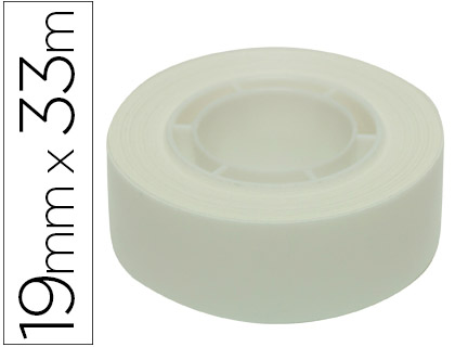 [12277] CINTA ADHESIVA APLI 33 MT X 19 MM COLOR BLANCO