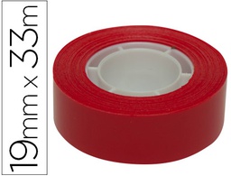 [12272] CINTA ADHESIVA APLI 33 MT X 19 MM COLOR ROJO
