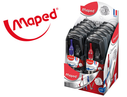 [305811] COMPAS MAPED 305811 CON ADAPTADOR Y ESTUCHE DE MINAS