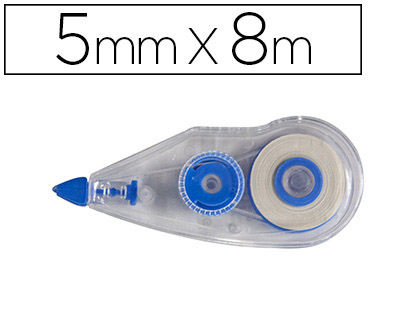 [GN05] CORRECTOR GREENING CINTA BLANCO 5 MM X 8 MT