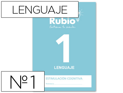 [48836] CUADERNO RUBIO ENTRENA TU MENTE ESTIMULACION COGNITIVA LENGUAJE 1