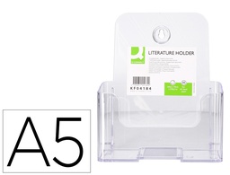 [KF04184] EXPOSITOR SOBREMESA Q-CONNECT METACRILATO TAMAÑO A5 REF.5754