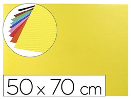 [GC01] GOMA EVA ONDULADA LIDERPAPEL 50X70CM 2,2MM DE ESPESOR AMARILLO