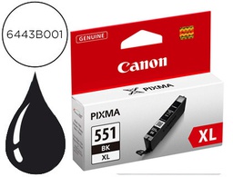 [6443B001] INK-JET CANON CLI-551/550XL MG5450 / IP7250 / MG6350 NEGRO