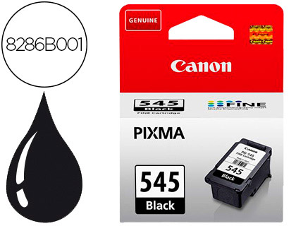 [8286B001] INK-JET CANON PG-545XL MG 2450 / 2550 NEGRO 500 PAG