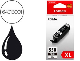 [6431B001] INK-JET CANON PGI550XL PIXMA MG5450/5550/ 6350/7150 NEGRO GRAN CAPACIDAD