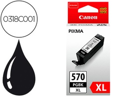 [0318C001] INK-JET CANON PGI-570XL PIXMA MG5750 / 6850 / 7750 NEGRO 500 PAG