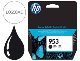 [L0S58AE] INK-JET HP 953 OFFICEJET PRO 8210 / 8218 / 8710 / 8715 / 8718 / 8719 / 8720 / 8725 / 8730 / 874 NEGRO 1.000 PAG