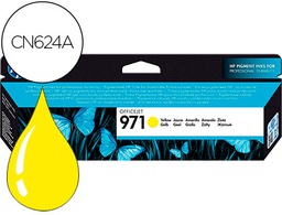 [CN624AE] INK-JET HP 971 OFFICEJET PRO X451 / X551 / X476 / X576 AMARILLO 2.500 PAG