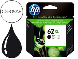 [C2P05AE] INK-JET HP 62XL ENVY 5640/7640 OFFICEJET 5740 NEGRO 600 PAG