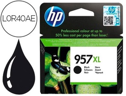 [L0R40AE#BGY] INK-JET HP JET 957XL OFFICEJET PRO 8210 / 8720 / 8740 NEGRO 3000 PAGINAS