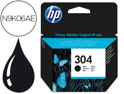 [N9K06AE] INK-JET HP N.304 DESKJET 3000 / 3720 / 3730 NEGRO 120 PAGINAS