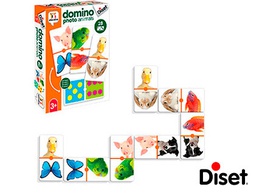 [68968] JUEGO DISET EDUCATIVO DOMINO PHOTO ANIMALS