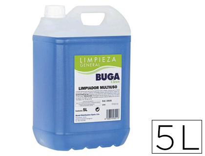 [15121] LIMPIADOR MULTIUSOS BUGA CLEAN GARRAFA 5 LITROS