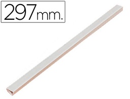 [715 C A 297 MM] LOMERA PLASTICO DIN A4 BLANCA