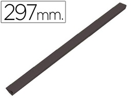 [715 C A 297 MM] LOMERA PLASTICO DIN A4 NEGRA