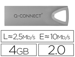[KF11477] MEMORIA USB Q-CONNECT FLASH PREMIUM 4 GB 2.0