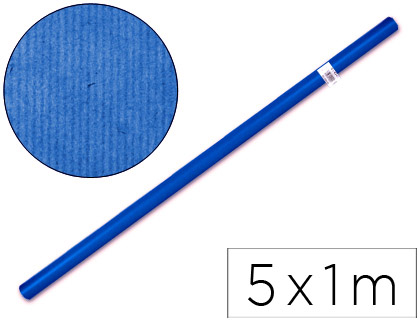 [PK03] PAPEL KRAFT LIDERPAPEL AZUL ROLLO 5X1 MT