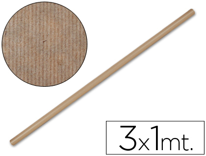 [PK10] PAPEL KRAFT LIDERPAPEL MARRON ROLLO 3X1 MT