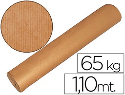 [1*  75 GR.] PAPEL KRAFT MARRON BOBINA -1,10 MT DE ALTURA 60/65 KG