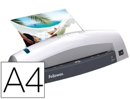 [5715601] PLASTIFICADORA FELLOWES LUNAR A4 2 RODILLOS HASTA 80 MICRAS