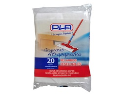 [63712] RECAMBIO MOPA PLA ATRAPAPOLVO DESECHABLE GRANDE 40X30 CM BOLSA DE 20 UNIDADES