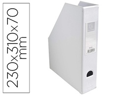 [90157E] REVISTERO EXACOMPTA PVC LOMO 70MM COLOR BLANCO 230X310X70 MM