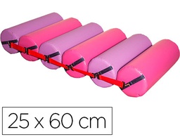 [442] RODILLO DESLIZANTES SUMO DIDACTIC 6 CILINDROS FUCSIA / LILA 25 CM DE DIAMETRO X 60 CM ALTO