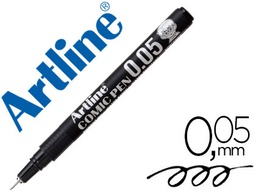 [EK-2805 NE] ROTULADOR ARTLINE CALIBRADO MICROMETRICO NEGRO COMIC PEN EK-2805 PUNTA POLIACETAL 0,05 MM RESISTENTE AL AGUA