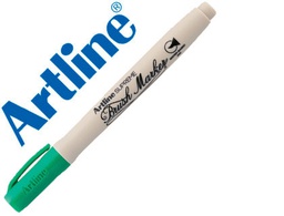 [EPF-F-VE] ROTULADOR ARTLINE SUPREME BRUSH PINTURA BASE DE AGUA PUNTA TIPO PINCEL TRAZO VARIABLE VERDE
