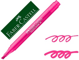 [157728] ROTULADOR FABER CASTELL FLUORESCENTE TEXTLINER 38 ROSA