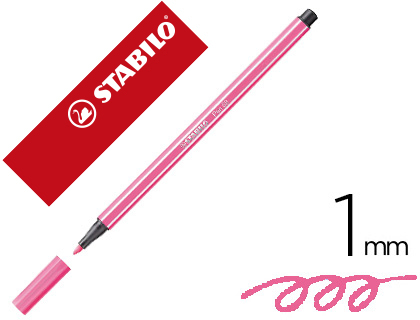 [68/17] ROTULADOR STABILO ACUARELABLE PEN 68 HELIOTROPO PUNTA GRUESA 1MM