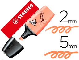 [07/126-7] ROTULADOR STABILO BOSS MINI PASTELLOVE MELOCOTON SEDOSO