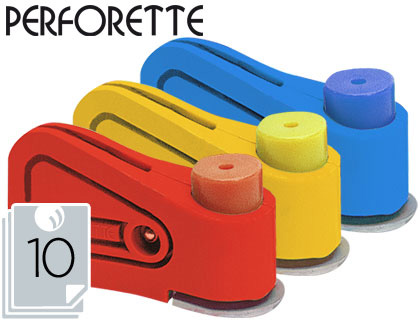 [PF0005] TALADRADOR PERFORETTE 1 TALADRO CAPACIDAD 10 HOJAS UNIDAD