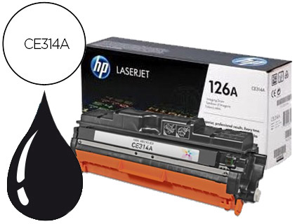 [CE314A] TAMBOR HP CE314A COLOR LASERJET CE918A/865A/866A CF346A NEGRO 14000 PAGINAS