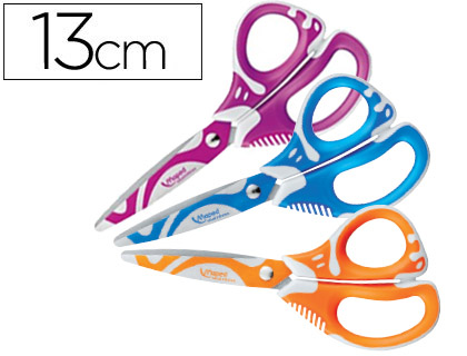 [670112] TIJERA ESCOLAR MAPED ZENOA FIT 13 CM