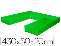 [448 V] CIRCUITO MODULAR DE GATEO SUMO DIDACTIC 430X50X20 CM VERDE