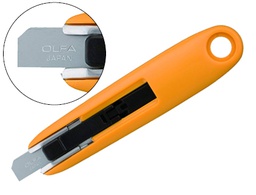 [SK-7] CUTER OLFA MINI PLASTICO CUCHILLA ANCHA 12,5 MM RETRACTIL APTO PARA ZURDOS