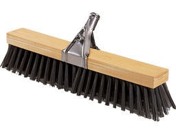 [CEPBAR] CEPILLO BARRENDERO MADERA REFORZADO CERDAS POLIPROPILENO 520X90 MM CONTIENE PINZA Y PALO