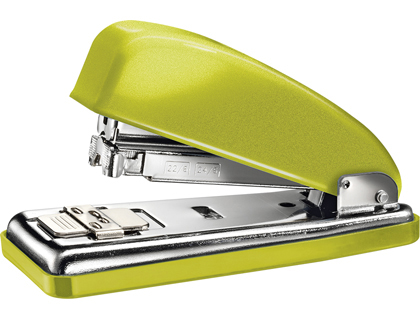 [626513] GRAPADORA PETRUS 226 CLASSIC WOW VERDE METALIZADO CAPACIDAD 30 HOJAS EN BLISTER