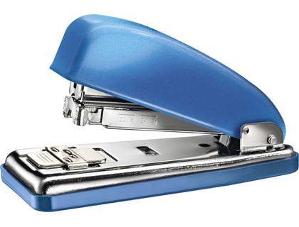 [626511] GRAPADORA PETRUS 226 CLASSIC WOW AZUL METALIZADO CAPACIDAD 30 HOJAS EN BLISTER